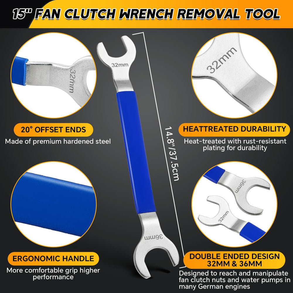 Weyleity 15 inch extended handle enhances leverage and control.