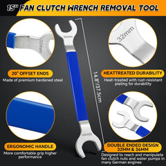 Weyleity 15 inch extended handle enhances leverage and control.