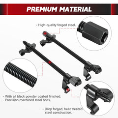 Weyleity heat-treated jaws ensure durable performance during heavy-duty coil spring work.