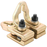 Weyleity professional 5-ton clamp in right-angle setup for precise pulls.