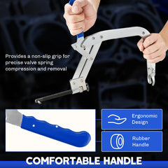 Weyleity replacement metal clamps included for secure valve spring handling.