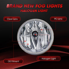 Wezemlight fog light assembly for Ford Expedition enhances fog visibility