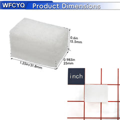 WFCYQ muffler IAC filter 4-pack packaged for easy replacement.