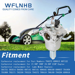 WFLNHB compatibility chart image outlines supported engines and HP range.