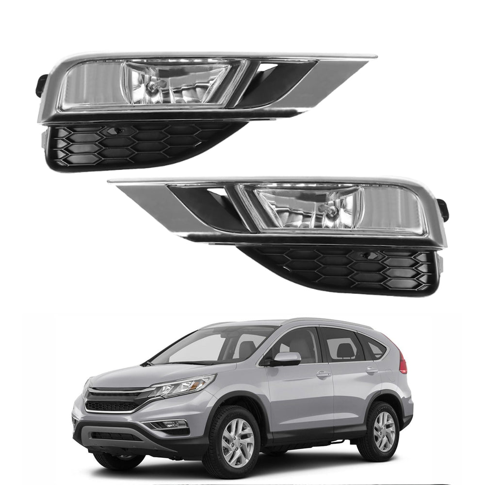 WFLNHB clear fog light kit for Honda CR-V left side improves night visibility in fog