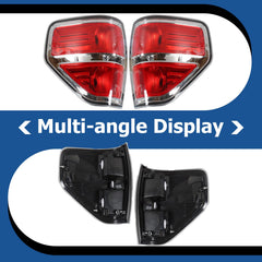 Sealed edges and back protect against dirt in the F-150 tail light.