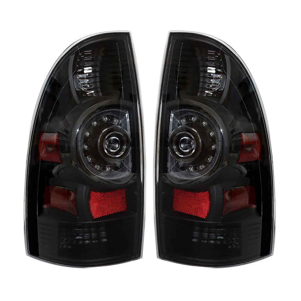 WFLNHB smoked tail light for Toyota Tacoma enhances night visibility