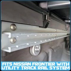 WHALEMOTOR Frontier tonneau weather strip provides reliable rain protection.