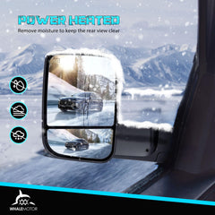 WHALEMOTOR puddle light tow mirror entry assistance in low light