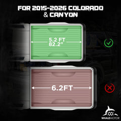 Close-up of WHALEMOTOR tri-fold hinges highlighting durability