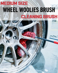 Wheel Brushes for Cleaning Wheels detailing brush for lug nuts cleans tight cavities safely