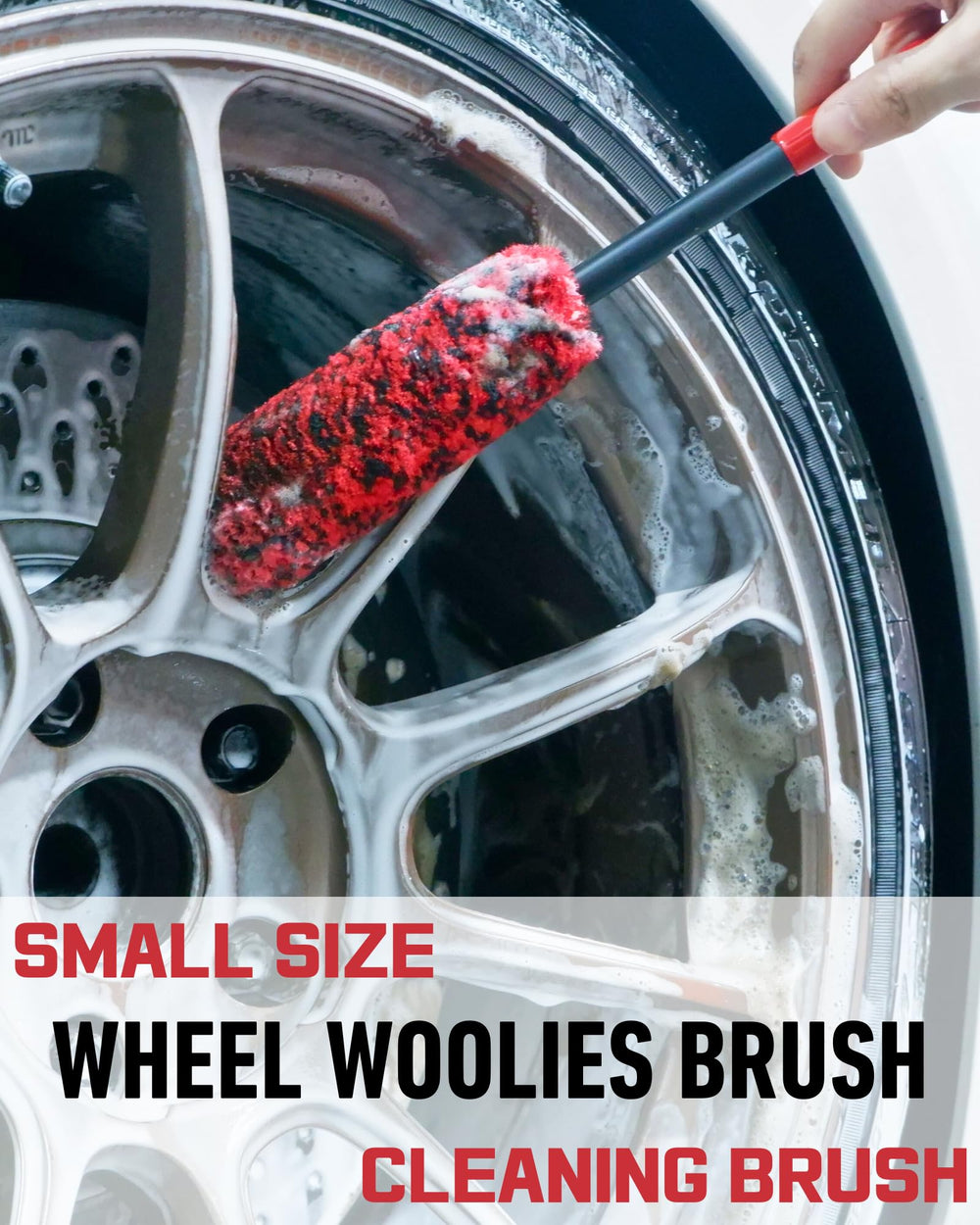 Wheel Brushes for Cleaning Wheels stiff tire brush removes embedded dirt from tires
