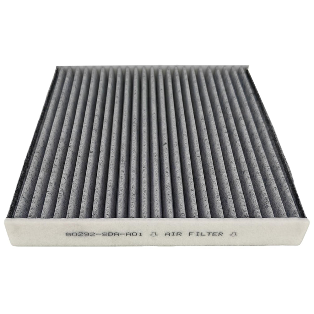 Wheelzen cabin filter activated carbon layer visible in the close-up