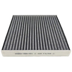 Wheelzen cabin filter activated carbon layer visible in the close-up