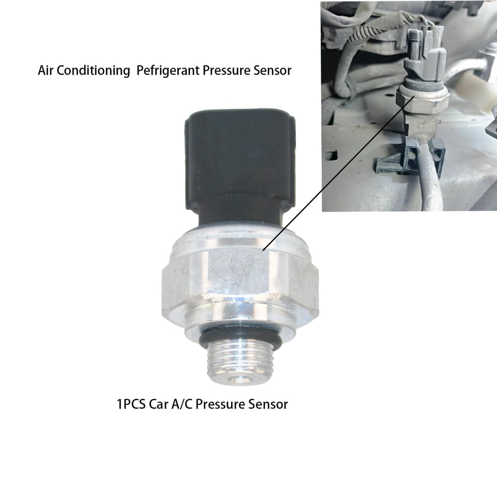 Whkdscvmu A/C pressure sensor installed view highlights precise fit for Honda models