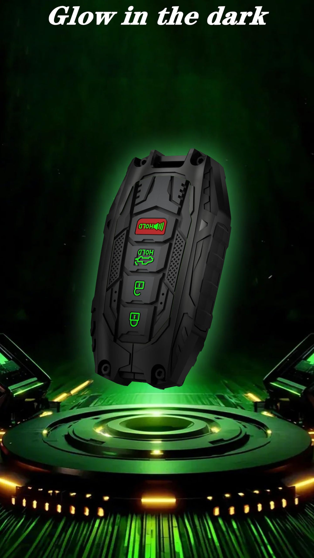 WiCuaSix easy-to-install fob shell demonstrated on Toyota key