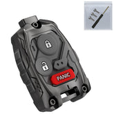 WiCuaSix zinc shell for Honda Accord Crosstour, durable upgrade protecting your key fob.