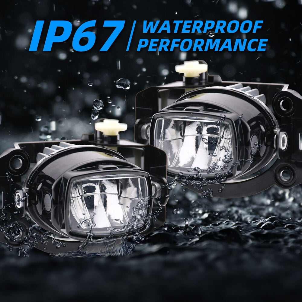 Wideep fog light beam clarity improves visibility in fog and rain