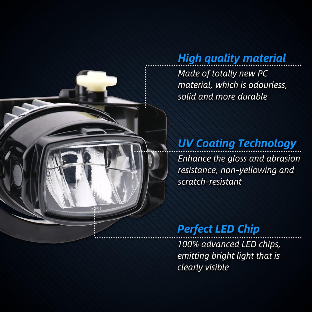 Wideep IP67 weatherproof fog light withstands dust and water exposure