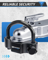 Widesco low-profile black design blends with your trailer.