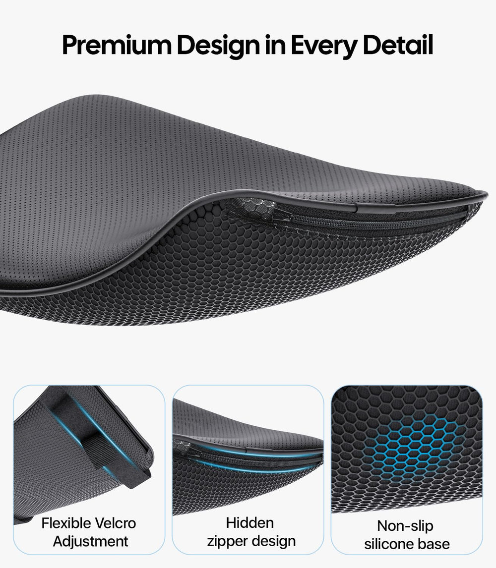 Wigoo dual-pocket design helps keep essentials organized and reachable
