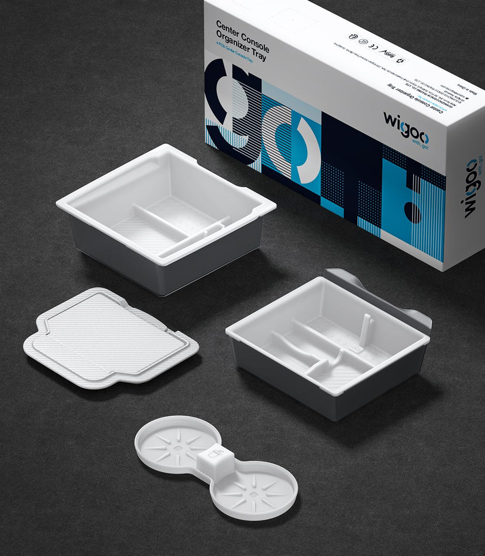 Wigoo easy-access organization for daily Tesla Model Y and Model 3 interiors