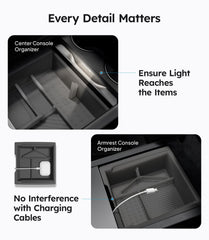 Wigoo four-piece gray kit installs quickly for a cleaner cabin