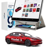 Wigoo hidden-design under-screen organizer enhances cabin neatness and accessibility.