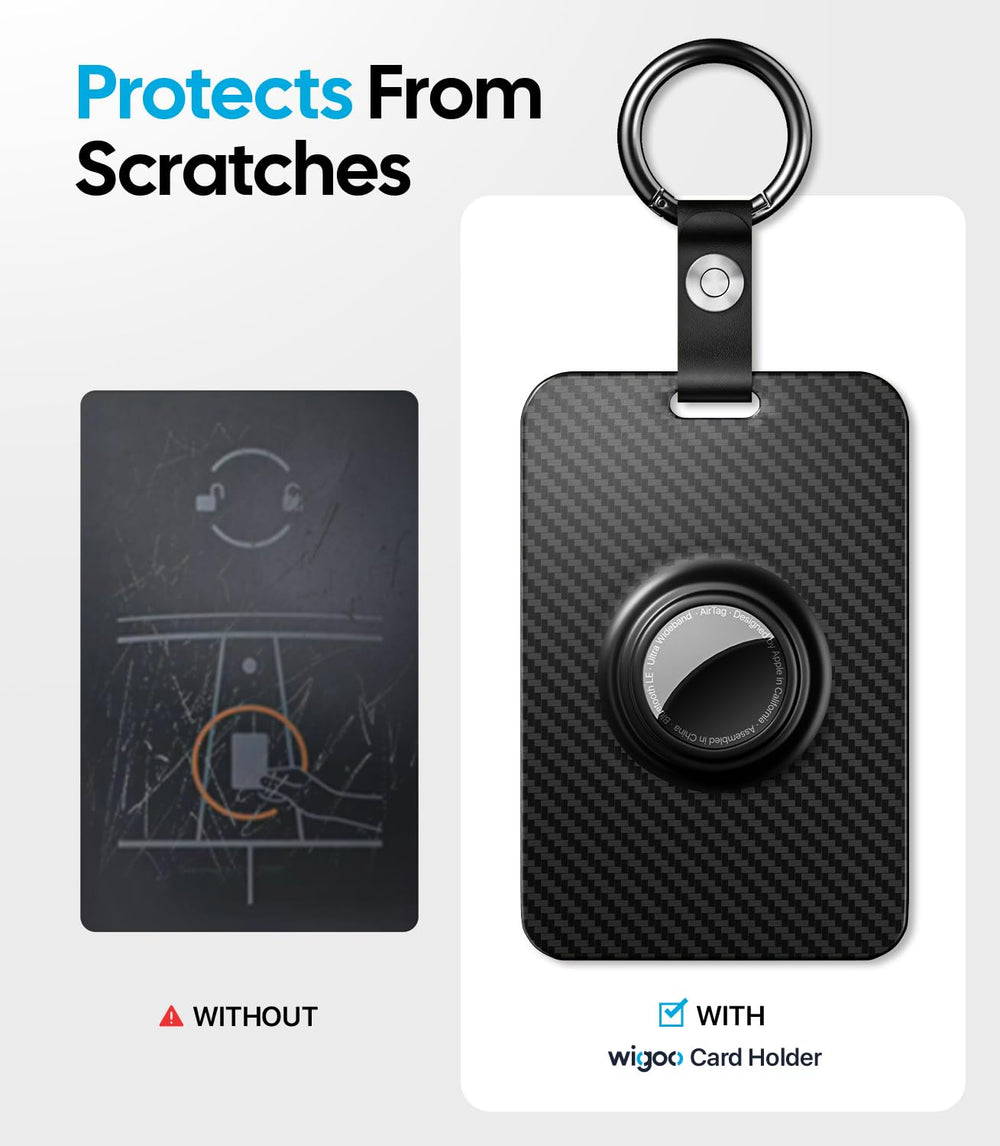 Wigoo AirTag slot keeps Tesla keys trackable during travel