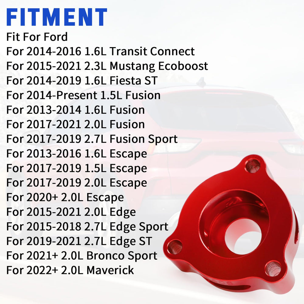 WIKIBB BOV adapter bolt-on installation enables OEM-fit without cutting.