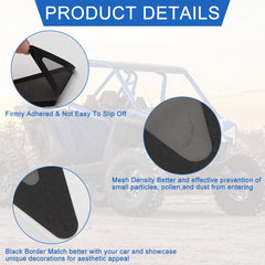 WIKIBB Polaris RZR Pro XP 4 fitment with compatible vent screens.