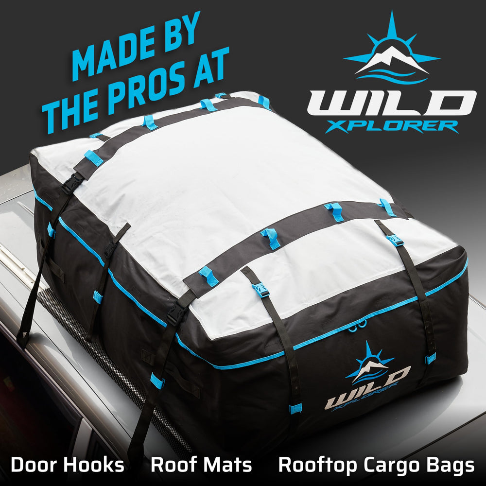 Wild Xplorer easy-to-use system clips outside for quick setup