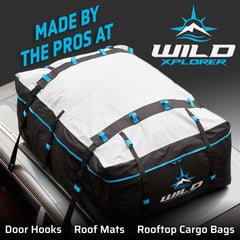 Wild Xplorer easy-to-use system clips outside for quick setup