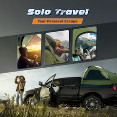 WildFinder truck bed tent color-coded poles simplify quick setup