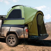 WildFinder truck bed tent folded compact for easy transport