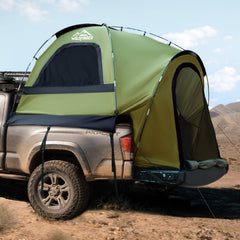 WildFinder truck bed tent folded compact for easy transport
