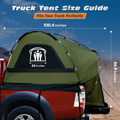 WildFinder truck bed tent clear manual speeds setup