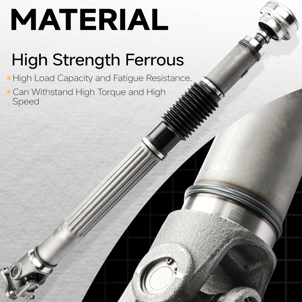 WildGear installation-ready drive shaft simplifies replacement on Jeep Wrangler JK