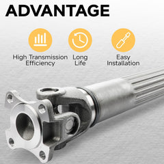 WildGear drive shaft precision machining ensures balance and smooth operation