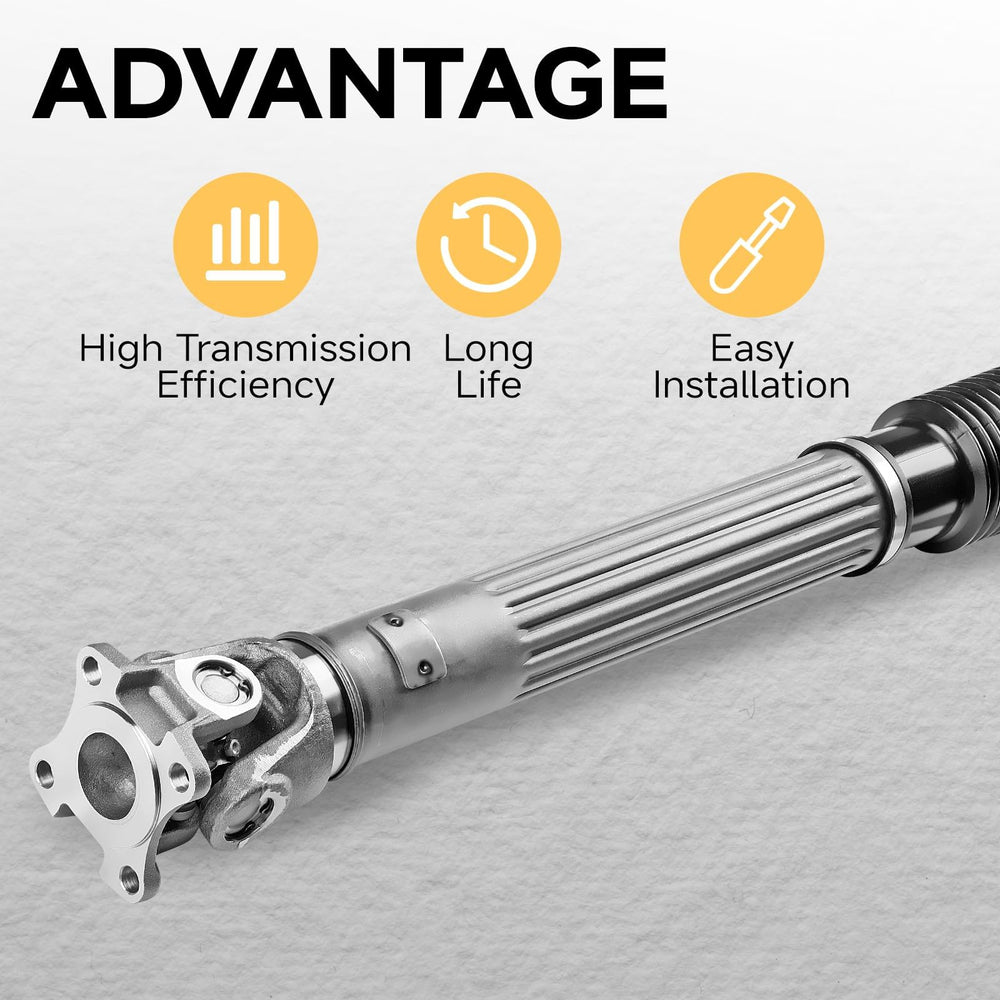 WildGear front drive shaft for Wrangler JL 2019-2020 2.0T/3.6L, installation-ready