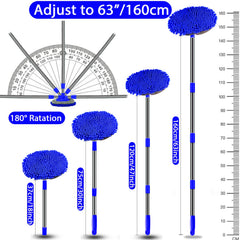 WillingHeart 180-degree rotatable head for dead-angle cleaning.