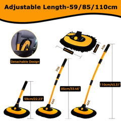 WillingHeart extends reach for high, hard-to-access areas during cleaning.