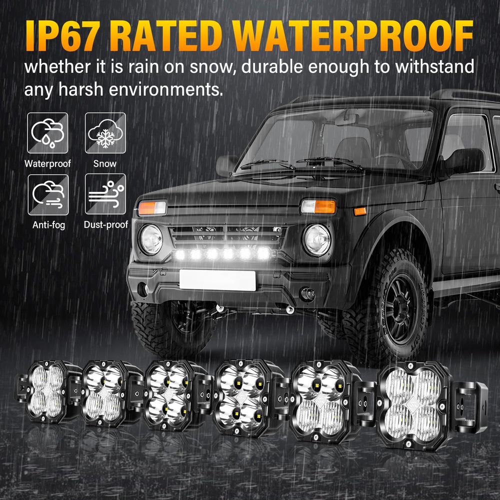 Willpower 40-inch light bar mounting bracket supports quick adjustments.
