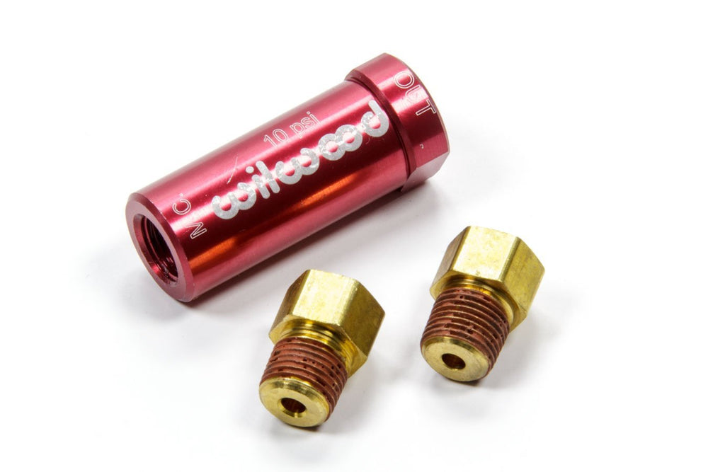 Wilwood 26013784 valve assembly demonstrating residual pressure control.
