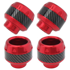 Windance safety gear red, universal fit for motorcycles, scooters, and mopeds