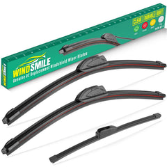WINDSMILE 24in front wiper blade for Kia Soul delivers streak-free rain visibility