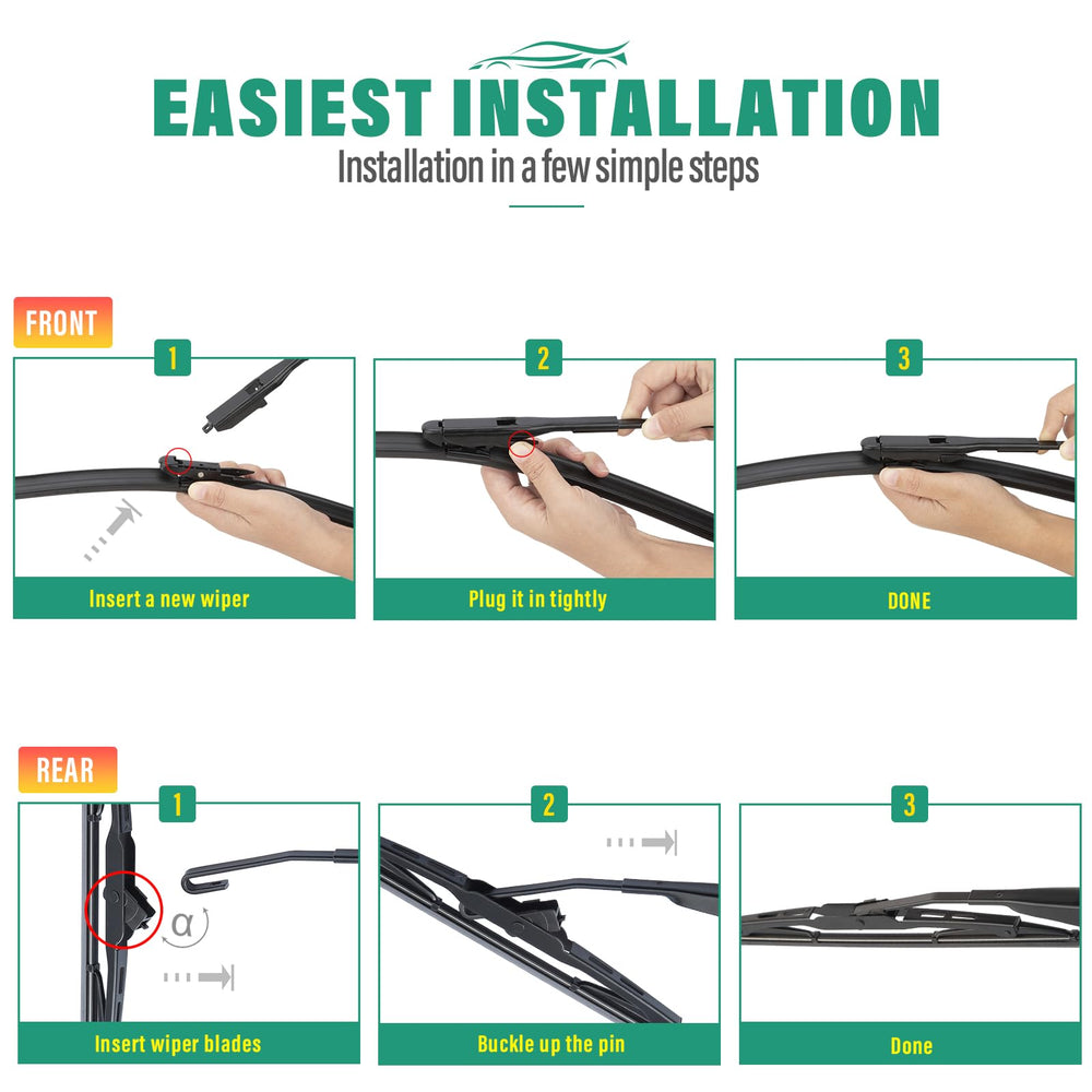 OEM-quality WINDSMILE blades built for all-weather endurance