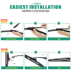OEM-quality WINDSMILE blades built for all-weather endurance