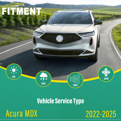 WINDSMILE Acura MDX front 20-inch blade designed for precise wipe