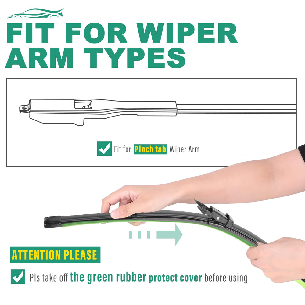 WINDSMILE all-weather pack keeps windshield clear in all seasons